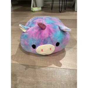 UNICORN BLUE AND PINK SQUISHMALLOW